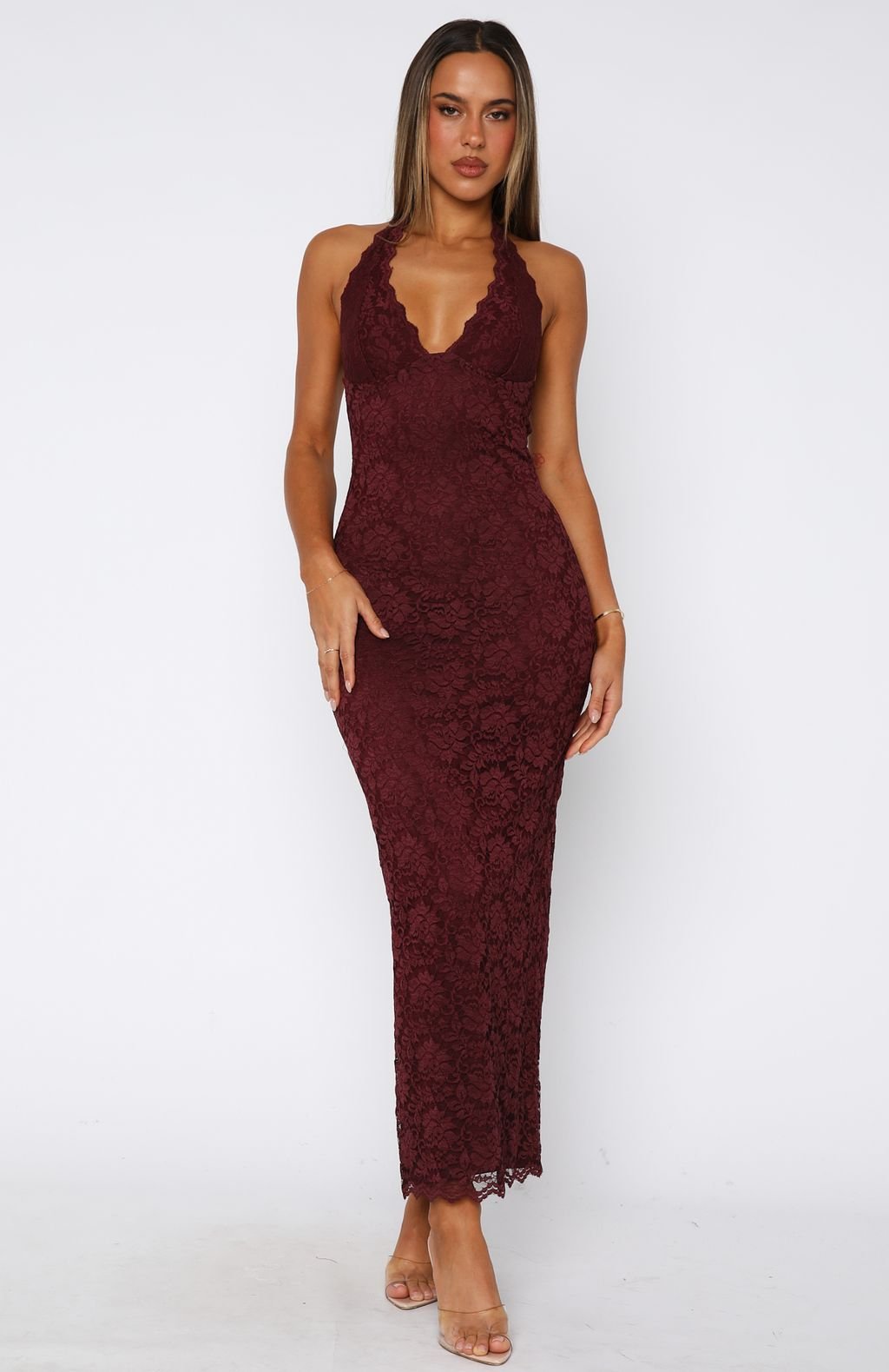 Selene Lace Maxi Dress