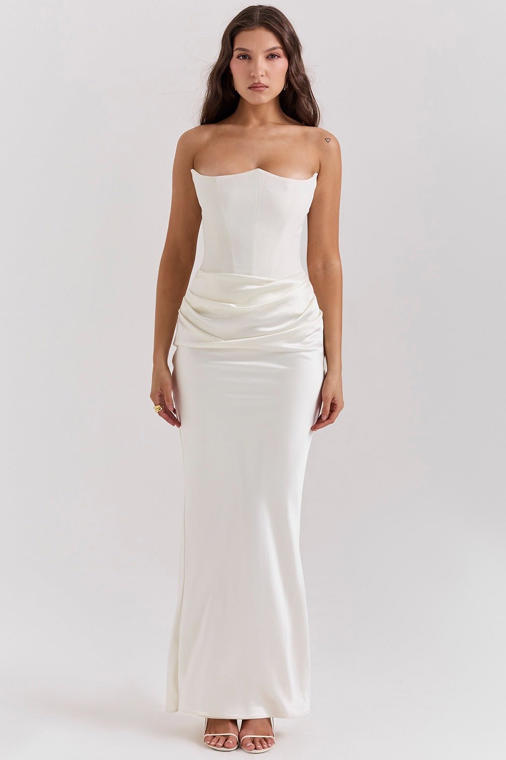 Lilly Strapless Corset Dress