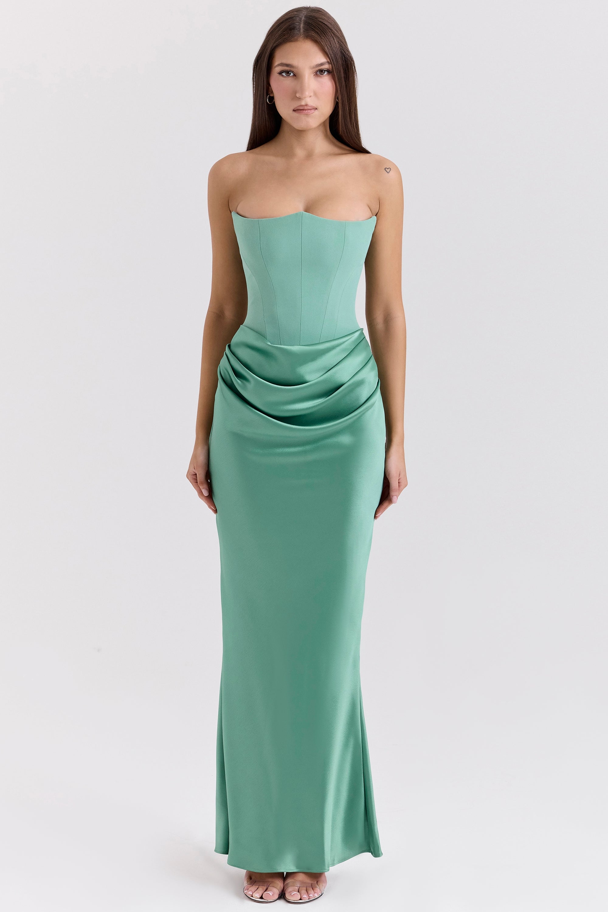 Lilly Strapless Corset Dress